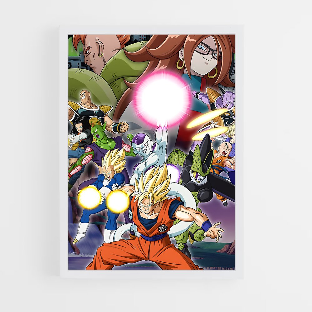 Poster Dragon ball – affiche Dragon ball fighterz (vue 3)